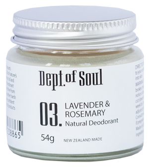 Lavender & Rosemary Deodorant Jar