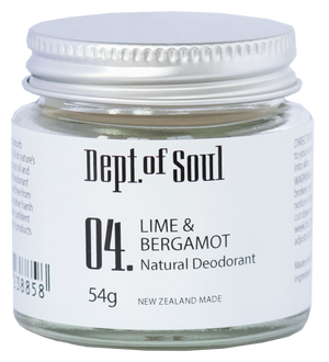 Lime & Bergamot Deodorant Jar