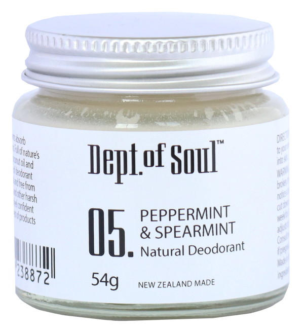 Peppermint & Spearmint Deodorant Jar