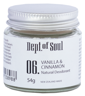 Vanilla & Cinnamon Deodorant Jar