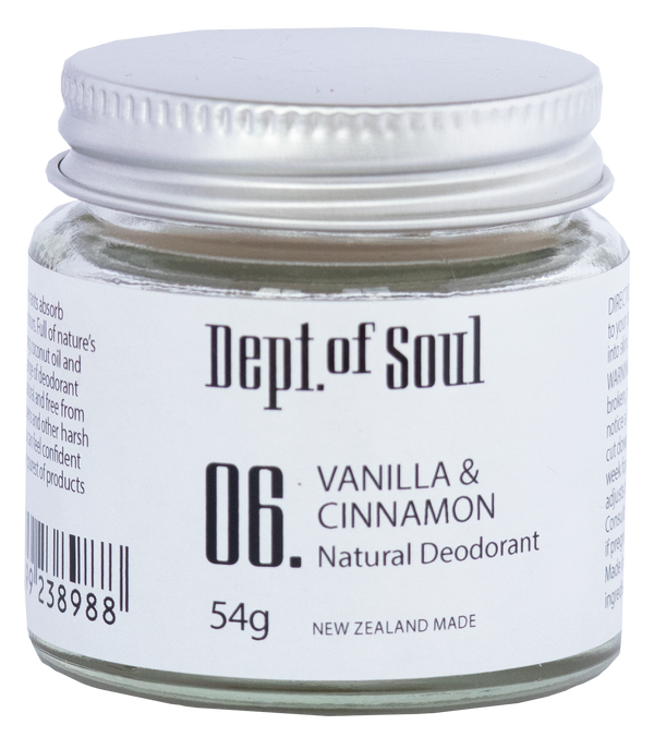 Vanilla & Cinnamon Deodorant Jar